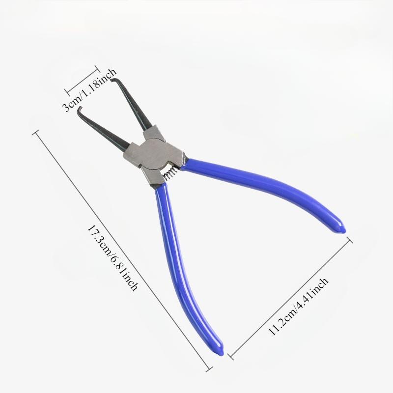 

Высококачественные клещи для зажима соединений, топливные фильтры, пряжка для шланга, штангенциркуль из углеродистой стали, подходит для автомобилей, авто, инструменты синий