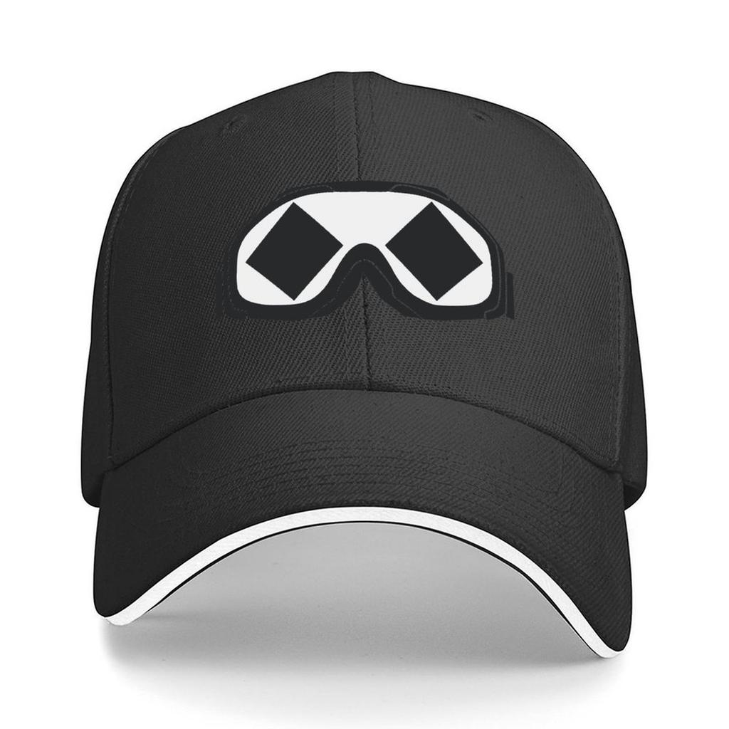Ski Goggles Double Black Diamond Baseball Cap Custom Cap Visor Party Hat Black Womens Hats For The Sun Unisexs