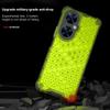 KEYSION Custodia blindata antiurto per Huawei Nova 11i 11 Pro in Silicone+PC Trasparente a nido d'ape Cover per telefono per Huawei Nova Y91 Y71