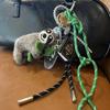 Miu tether wool felt puppy lamb sloth handmade pendant bag pendant car key chain pendant