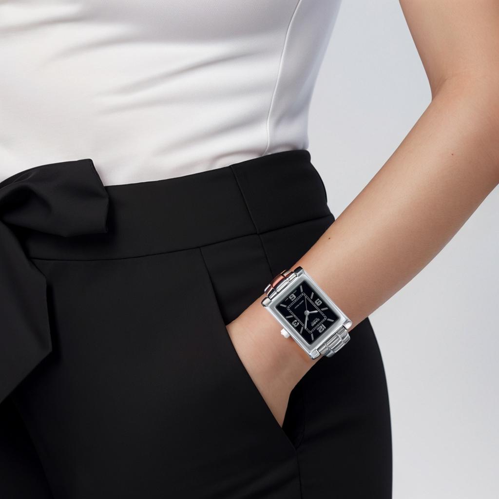 CASIO Women's Standard Series Black Watch LTP-1234DD-1A LTP-1234DD-1A