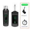 Wireless Microphone Converter XLR Transmitter and Receiver Wired To Wireless System for Audio Mixer Dynamic Mic Electric Guitar