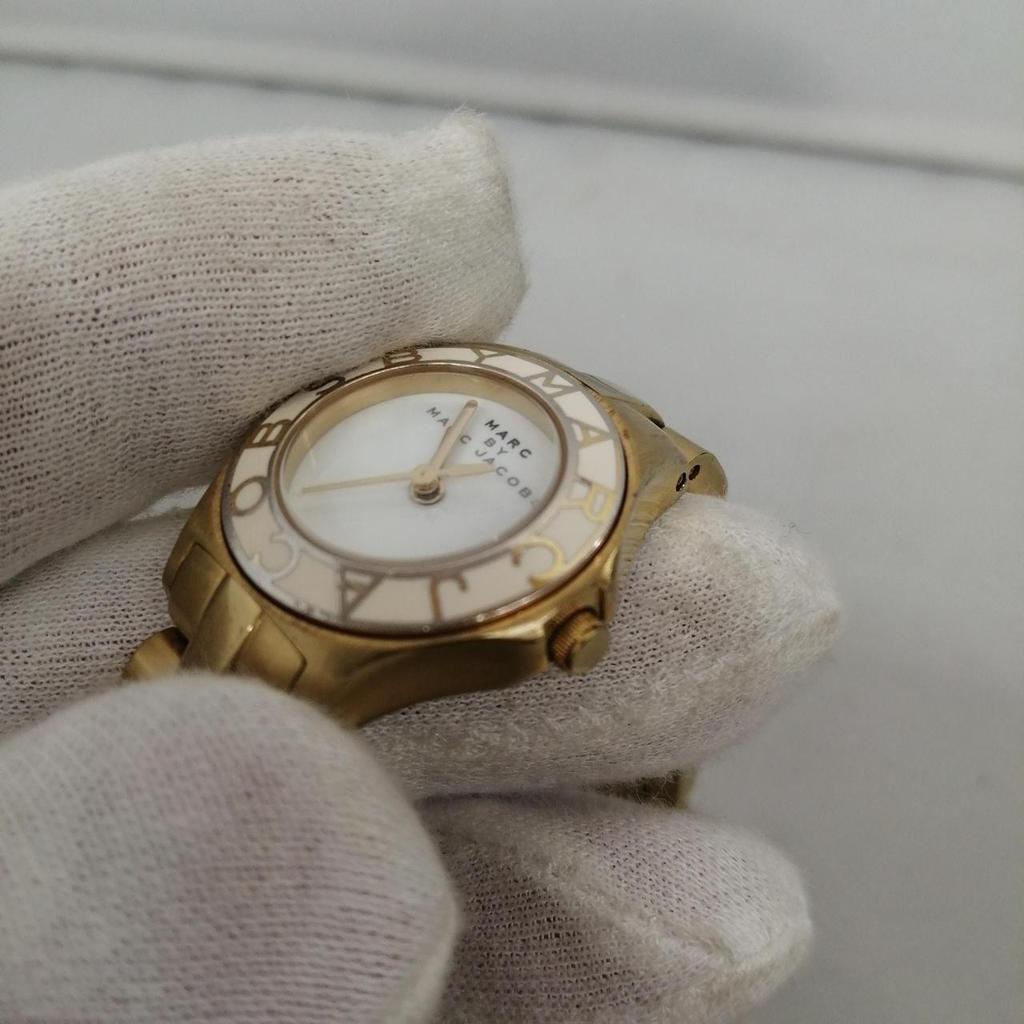 Used MARC BY MARC JACOBS MBM3051 Gold Scarlet Quartz Watch