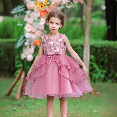Elegante Vestito Corto da Principessa per Damigella d'Onore per Occasioni Speciali