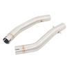 Slip On For KAWASAKI Z1000 Z1000SX Ninja 1000 2003 - 2006 Motorcycle Exhaust Muffler Modified Mid Pipe Link 50.8mm Escape Moto