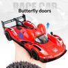 1/32 Scale 963 Alloy Racing Car Model Simulation Sound and Light Suitable for Children Aged 4 and Above Toy Car Birthday Gift