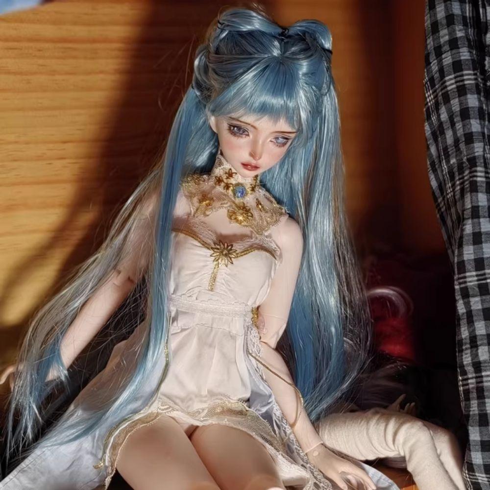 High Temperature Silk BJD Doll Hair 1/3 & 1/4 & 1/6 Doll Hair Wig Bjd Doll Wig  Doll Accessories