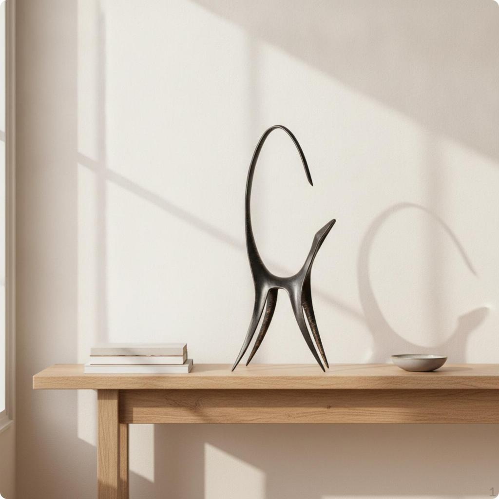 Animal Sculpture Abstract Statue Modern Geometric for Interior Designers, Art