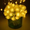 1.5/3M Light String Usb Rose Flower String Lights Fairy Lights Outdoor Garland Decorations Wedding Party Garden Yard Decor