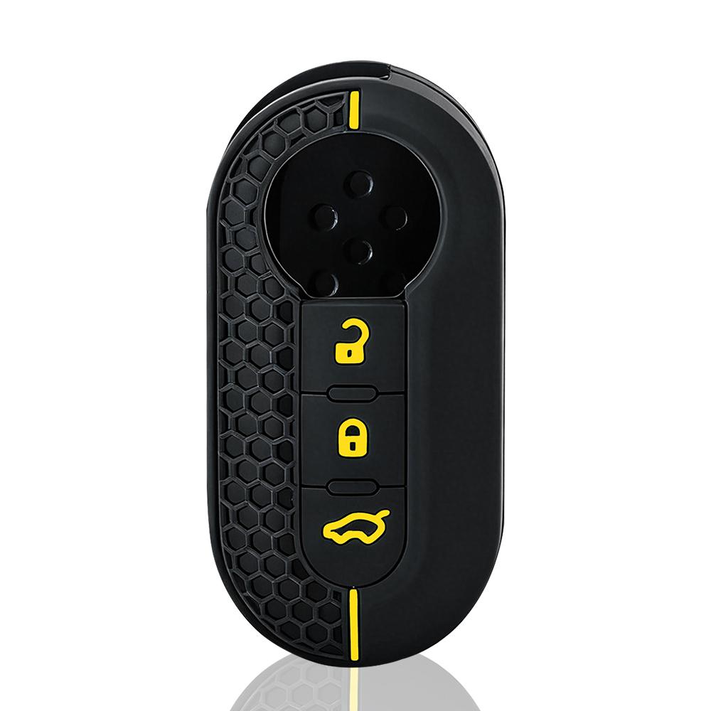 New Style Silicone Key Cover Car Key Case Shell Remote For Fiat Ducato 500 Panda 500L Lancia Musa For Peugeot Boxer For Citroen