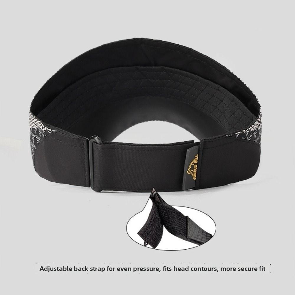 Breathable Sports Visor Empty Top Tennis Hat Summer Sun Hat  Running