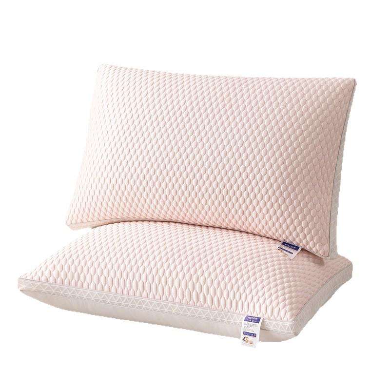 2026 Cool Bean Ice Silk Pillow with Breathable Mesh, Three-Dimensional Style, and Non-Collapsing Core