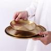 European Style Kitchen Round Western Steak Dining Plate Cake Tray Kitchen Tableware Serving Dish