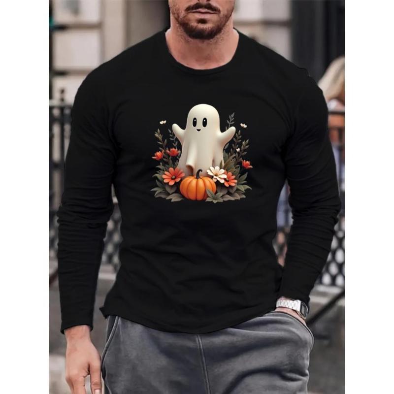 

Relaxed Fit, Men s Long Sleeve Top, Great for Winter Sleep XXL чёрный