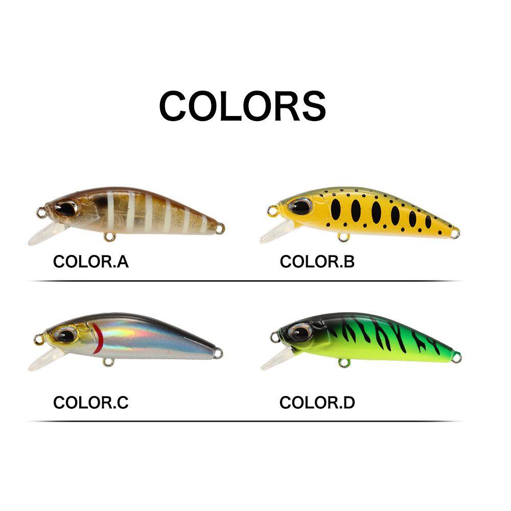 Outdoor Tackle Winter Fishing Useful SinKing Minnow Baits Minnow Lures Long Casting Lure Fish Hooks