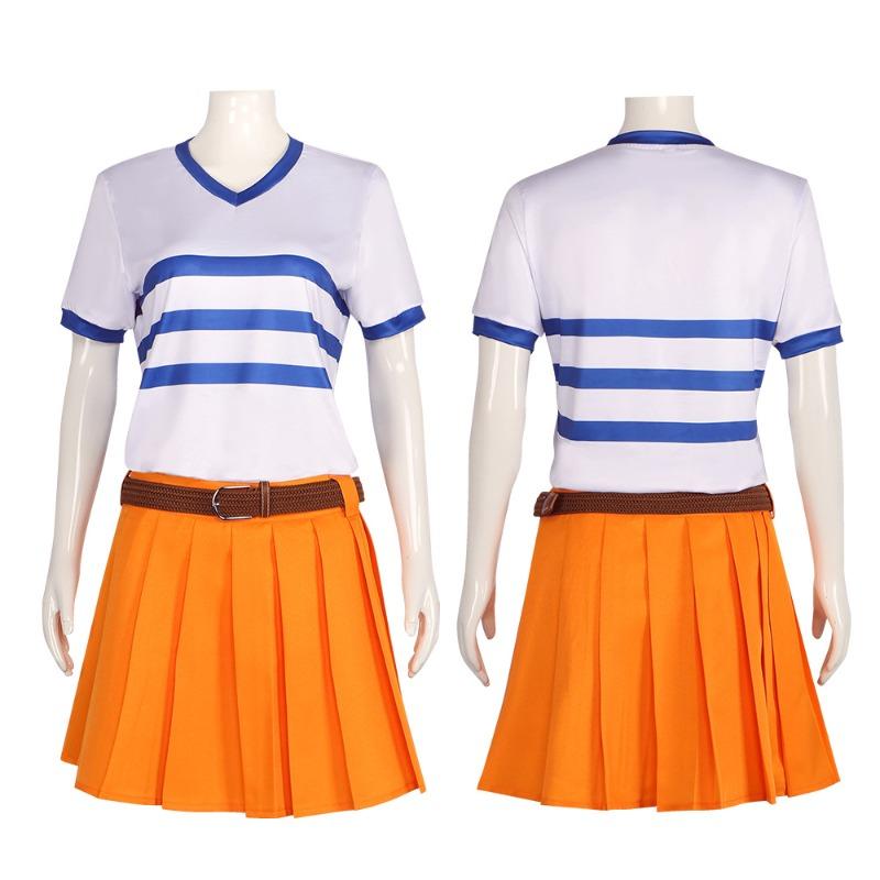 

Live movie ONE PIECE cos costume Nami two-dimensional costume female cosplay Halloween anime costume S
