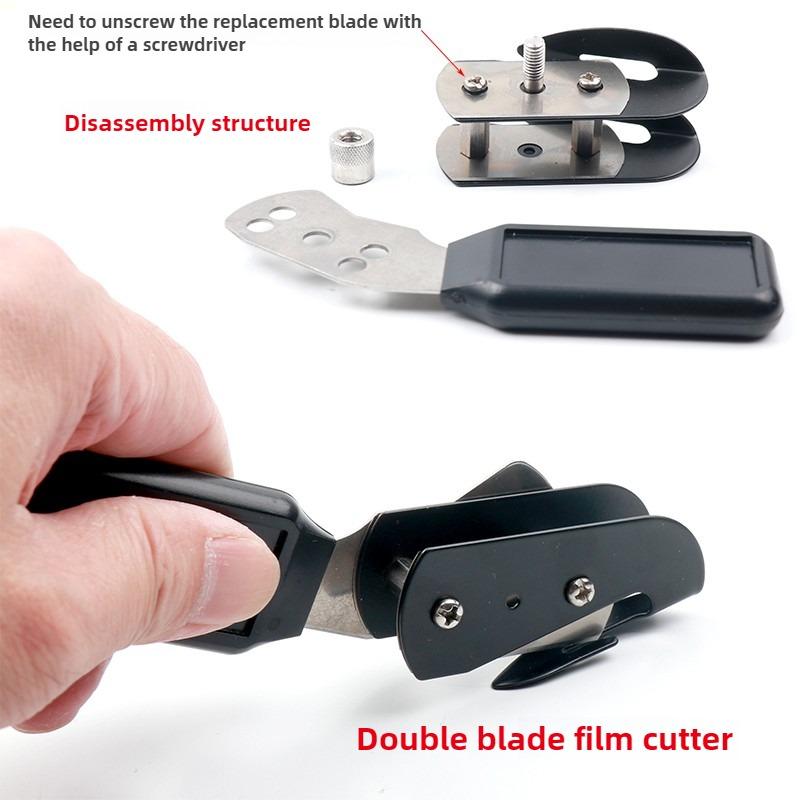 TOFAR Vinyl Wrapping Paper Back Slitter Knife Liner Cutter Blades Wallpaper Cutter for Car Wrap Window Tint Film Cutting Tool