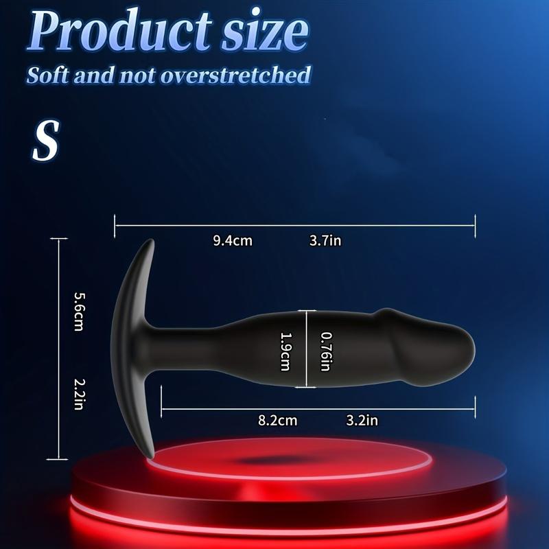 1 Piece Silicone Anal Plug, Anal Dilator, Soft Butt Plug for Men, Women and Couples, Sex Toys for Men and Women