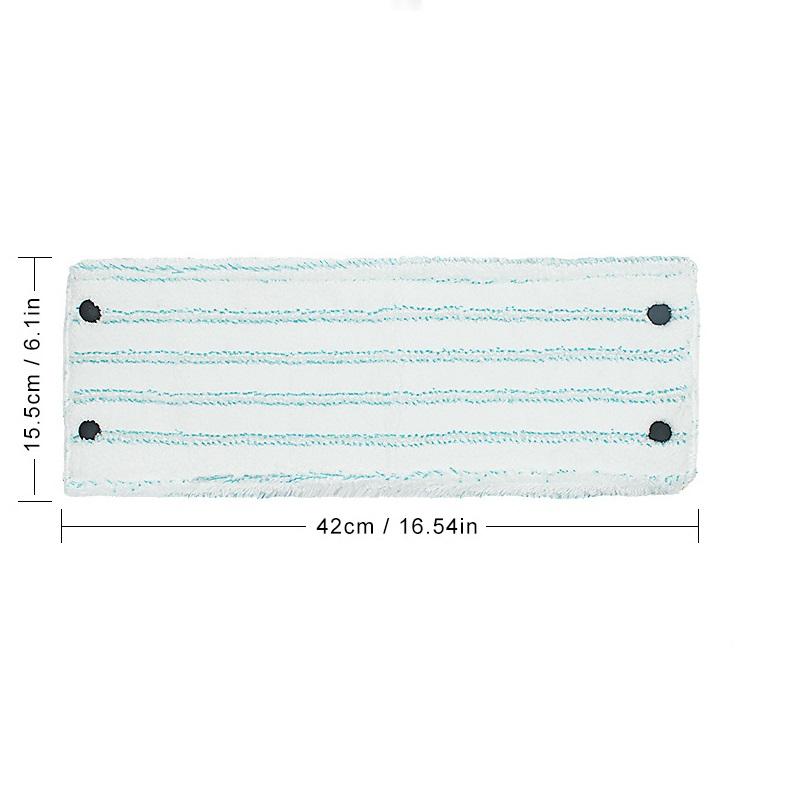 

42x15cm Mop Flat Replacement Head for Leifheit Wet and Dry Use Cleaning Pad for Home Floor Cleaning Supplies 1pc синий