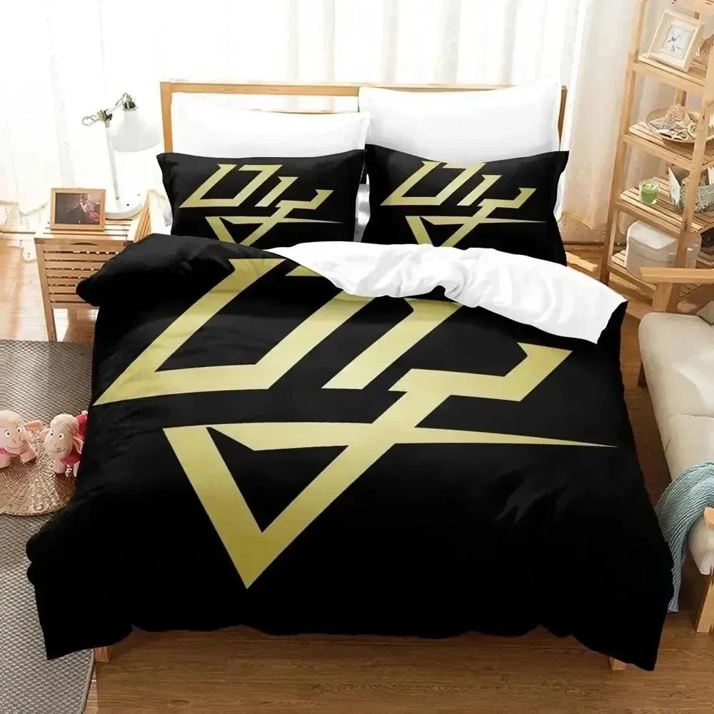 Luxuriöses Neues 3D-Druck Daddy Yankee Bettwäsche-Set Bettbezug Bett-Set Steppdeckenbezug Kissenbezug King Queen Größe Jungen Erwachsene Bettwäsche-Set