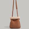 Milad Lamb Wool Phone Bag Niche Korean Retro Simple Autumn Winter High-Value Single Shoulder Crossbody Small Bag for Women
