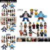 One Piece Pirate King Collectible Toy Set Shanks Whitebeard Ace Sabo Nightmare Luffy And Monkey D. Luffy Building Blocks