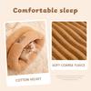 Cat Warm Sleeping Bag Soft Comfortable Shaggy Breathable Cat Bed Washable Adorable Cat Accessories Pet Supplies For Winter