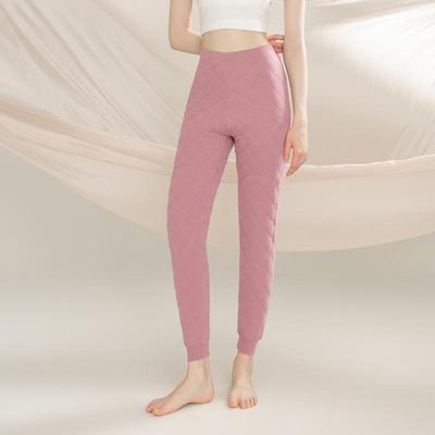 Damen Woll-Kniebundhose mit hohem Bund - Warme, verdickte Unterwäsche für Damen und Herren, perfekt für Herbst und Winter