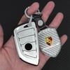 Přívěsek na klíče do auta Držák na klíče Klíčenka z uhlíkových vláken Kroužek na klíče Pro Porsche Cayenne Macan 911 718 Taycan Panamera Boxster Cayman Příslušenství