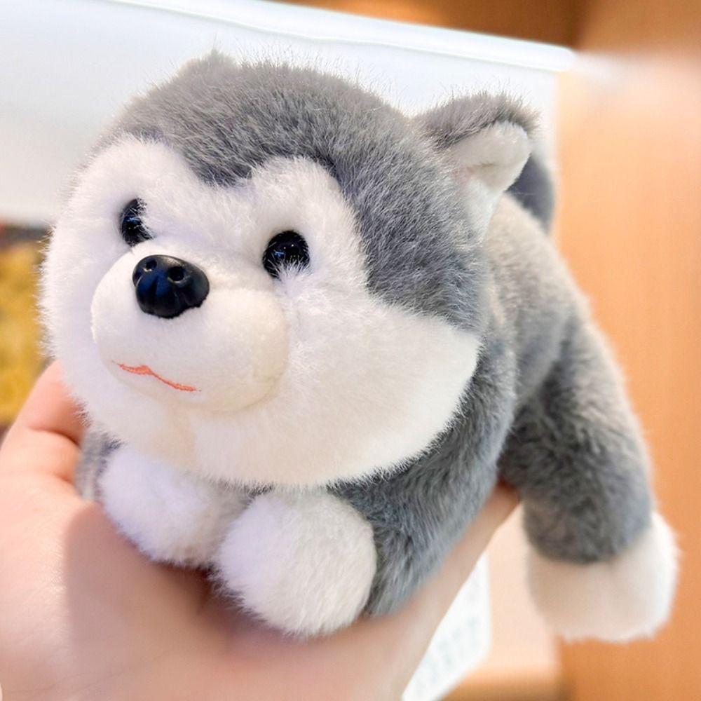 Sloth Husky Raccoon Bear Plush Pig Panda Stuffed Animal Doll Lovely Plush Lying Animal  Kids Toy