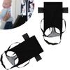 1/2Pcs Kids Airplane Seat Extender Polyester Toddler Airplane Bed with Side Pocket Comfort Breathable Travel Foot Rest Hammock