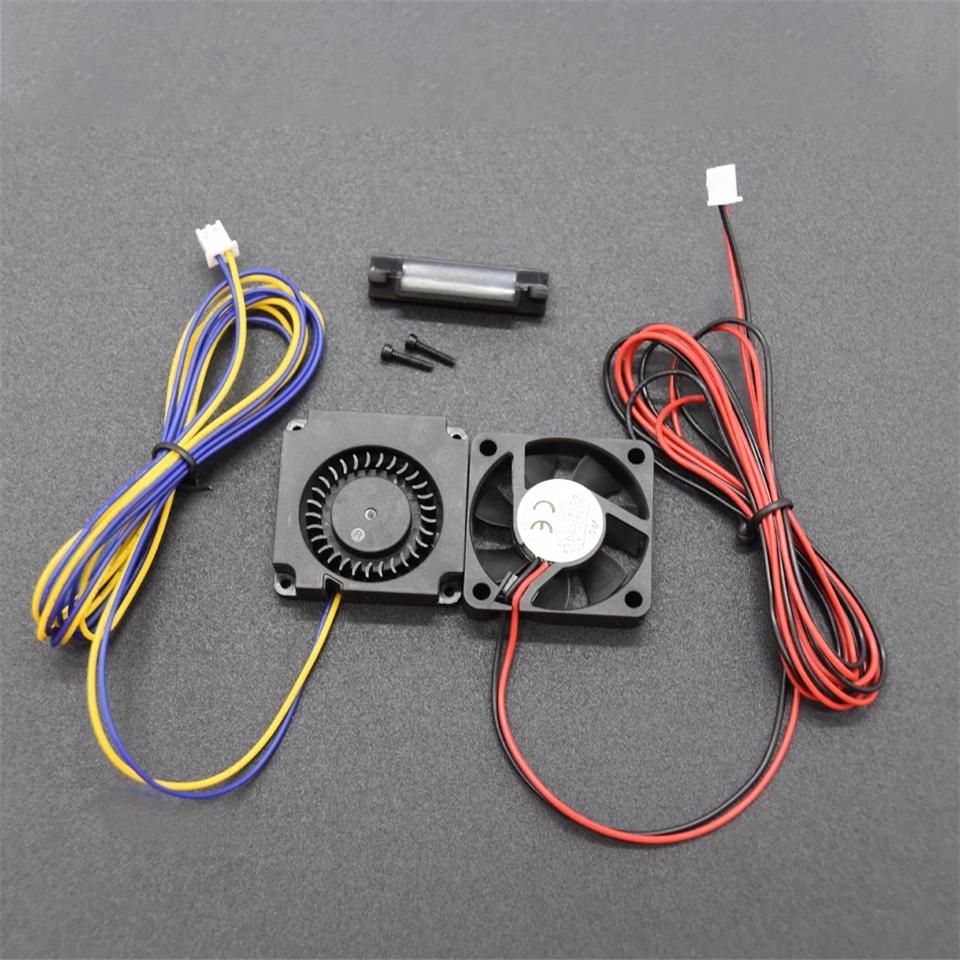3D Printer Parts for Ender3 CR10 4010 Blower Fan And Axial Fan Cooling Fan Kit With Fan Cover 12V 24V Hot End Print Headr Kit