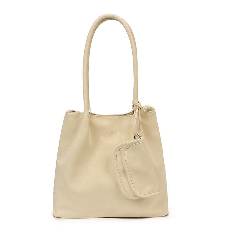 Tragetasche, Eine hochwertige, Retro- und vielseitige Einzelschultertasche mit großem Fassungsvermögen für den Arbeitsweg