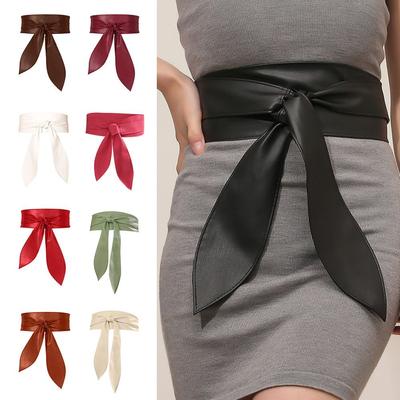 Breiter Korsett-Taillengürtel Elegant Lange Schleifenbänder Schleife Taillenbänder Für Damen Dame Mädchen Braut