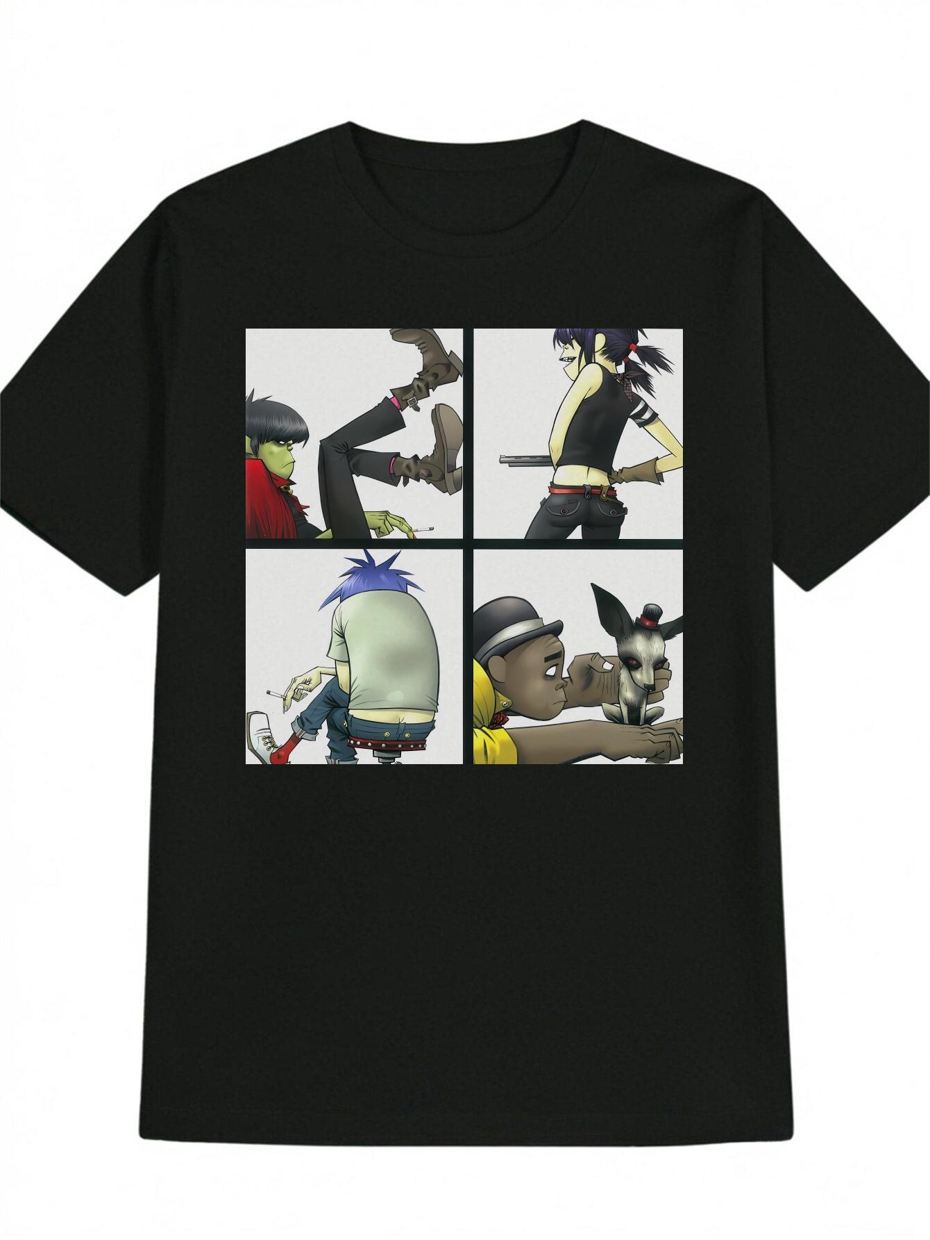 

Casual Graphic T-shirt - Round Neck XXXXL