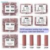3mm Mini Seamless Nail Sanding Bands Set - 120#/150#/180#/240# Grit Assorted, 50-100Pcs Storage Box for Nail Drill