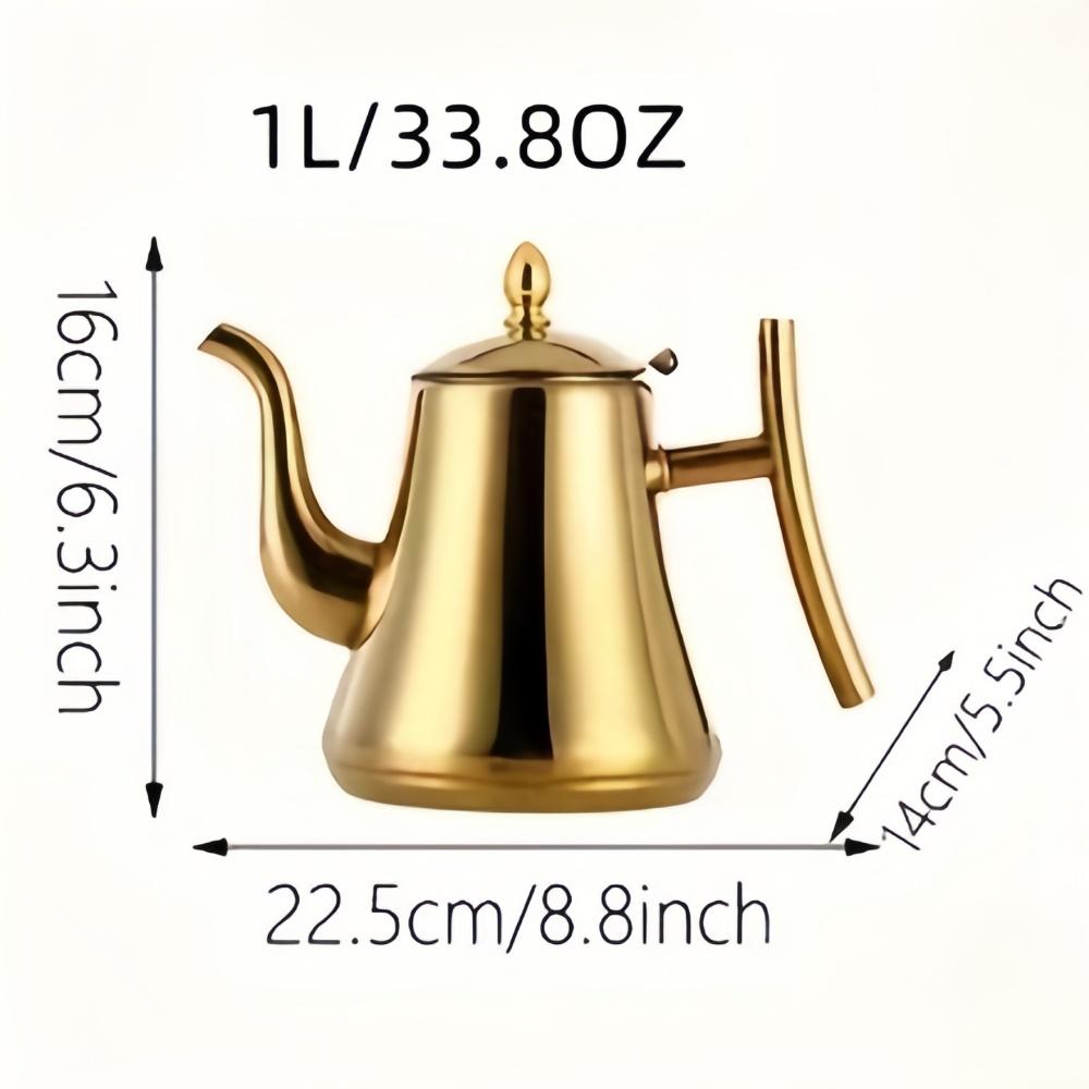 

Набор кофейников с фильтром - Вместимость 1 л/1,5 л/2 л Жаростойкий чайник для ресторана чайник для домашнего использования -