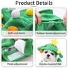 Pet Christmas Tree Clothes Transformation Clothes Funny Cat Dog Clothe Green Soft Plush Warm Belt Star Plush Ball Funny Dress Up