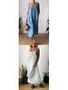 2026 Summer Casual Cotton Linen Strap Dress