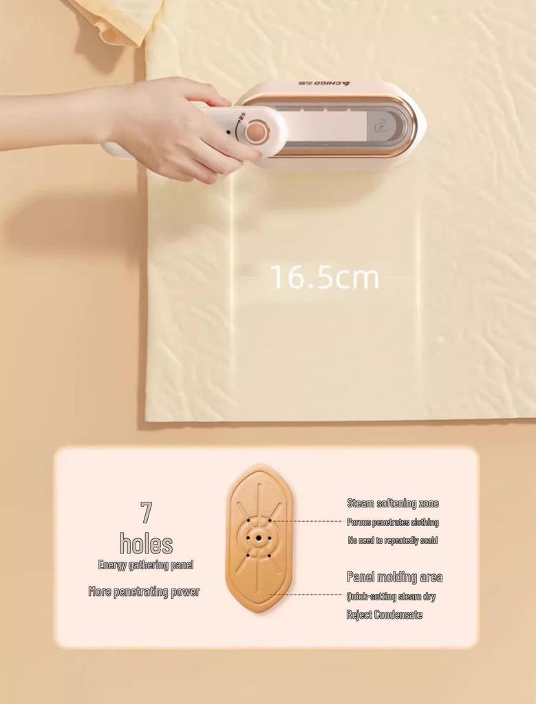 Portable Handheld Garment Steamer - Home Use, Wrinkle Removal, New Model