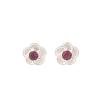 Genuine Pink Rubellite 925 Sterling Silver Handmade Gift Jewelry Earrings 0.5" EE-157-10