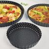 Forma de Bolo Perfurada 5/8/9 polegadas Forma de Pizza Antiaderente Formas para Torta de Frutas Bolo Forma para Assar Bandeja Inferior para Assar Utensílios de Confeitaria