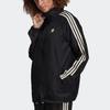 adidas Originals WINDBREAKER Trench Coat Women's Black DU8172