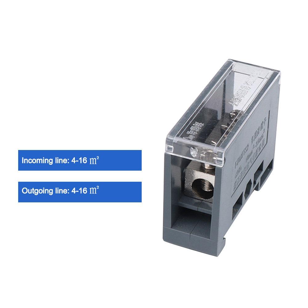 150A Distribution Box One In Multiple Out Power Junction Box Wiring Terminal  for Circuit Breaker