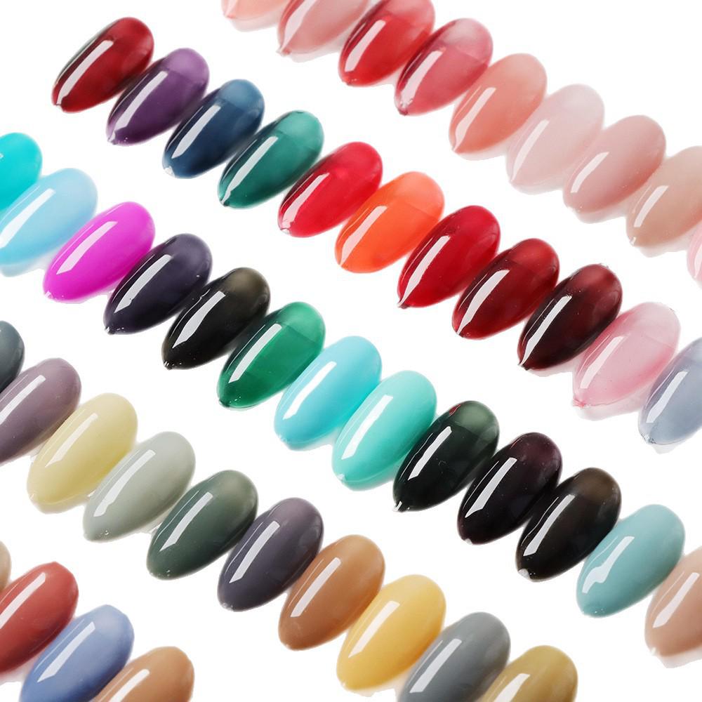 1KG High-End Solid Color Gel Nail Polish Pack with Glitter, Crushed Diamond, and Cat Eye Effects