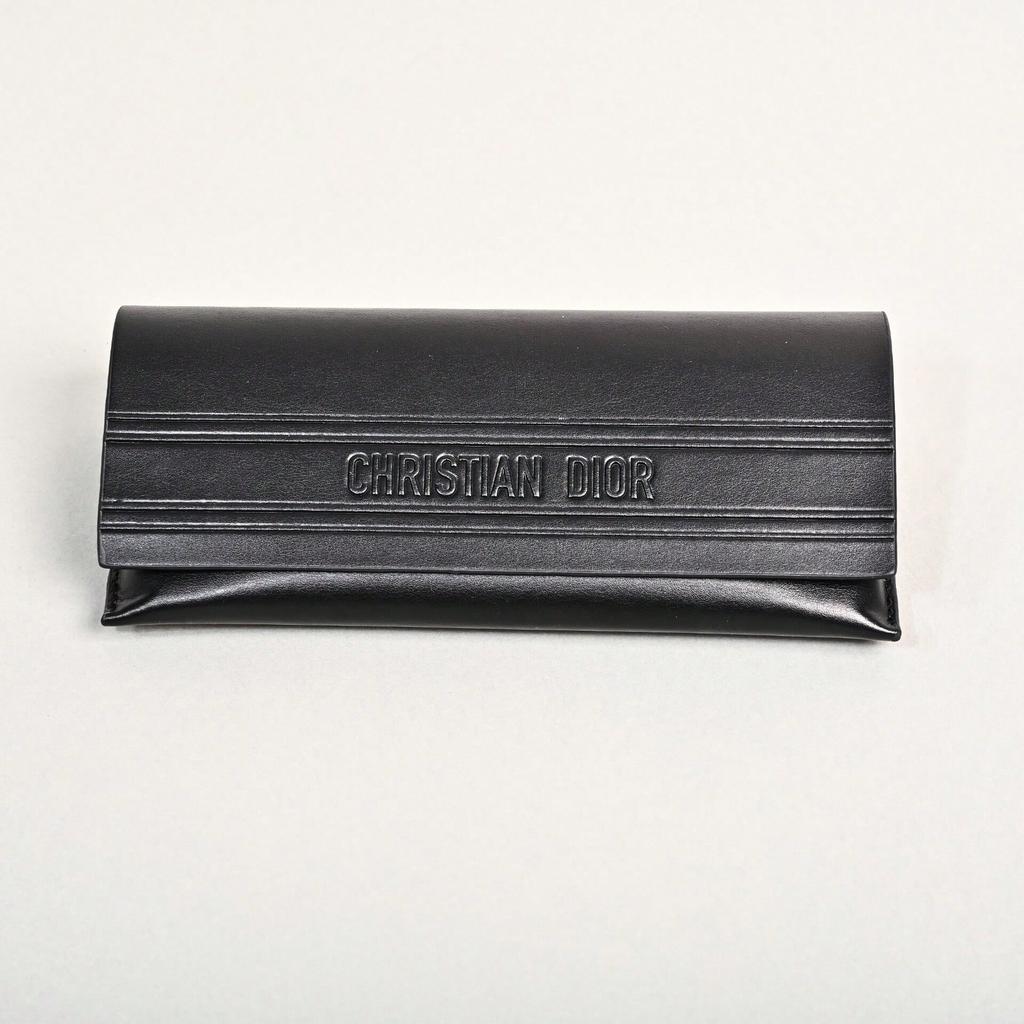 Dior Black Leather Glasses Case