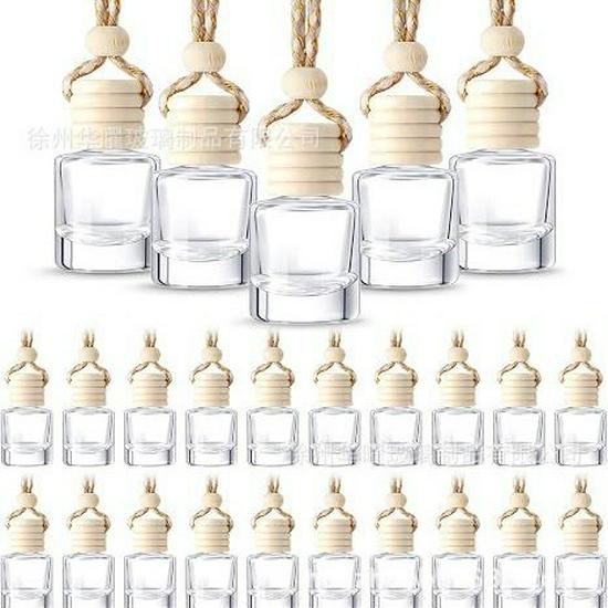 10ml Clear Car Diffuser Bottle with Lanyard for Aromatherapy
