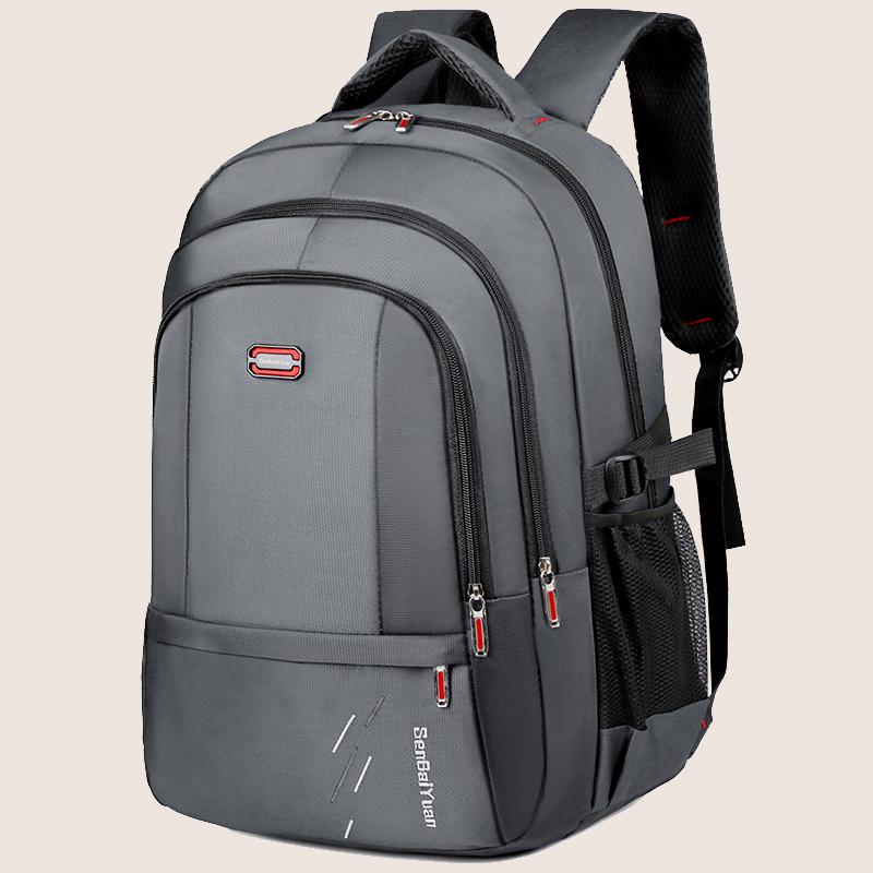 1Pc Large Capacity Backpack - Spacious, Durable, and Stylish Men's Backpack, Perfect for Business Travel, Leisure, and Daily Use, Su