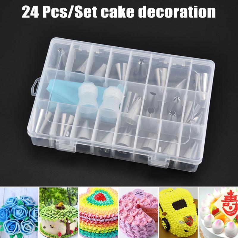 Glaçage facile à utiliser sac de canalisations Set Kit Cookie ou Cupcake glaçage Set de décoration de gâteau