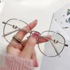 New Stylish and Personalized Cat Ear Non-prescription Glasses for Women Blue Light Blocking Feature Cat Eye Eyeglasses Frame